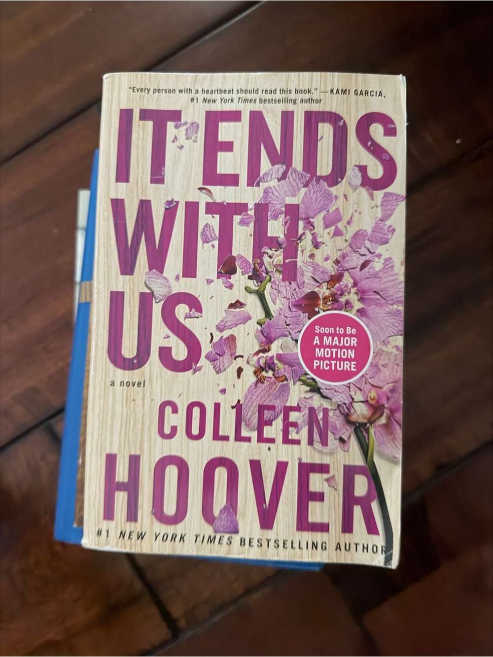 Amazon Paperback Book - Pink Floral Cover